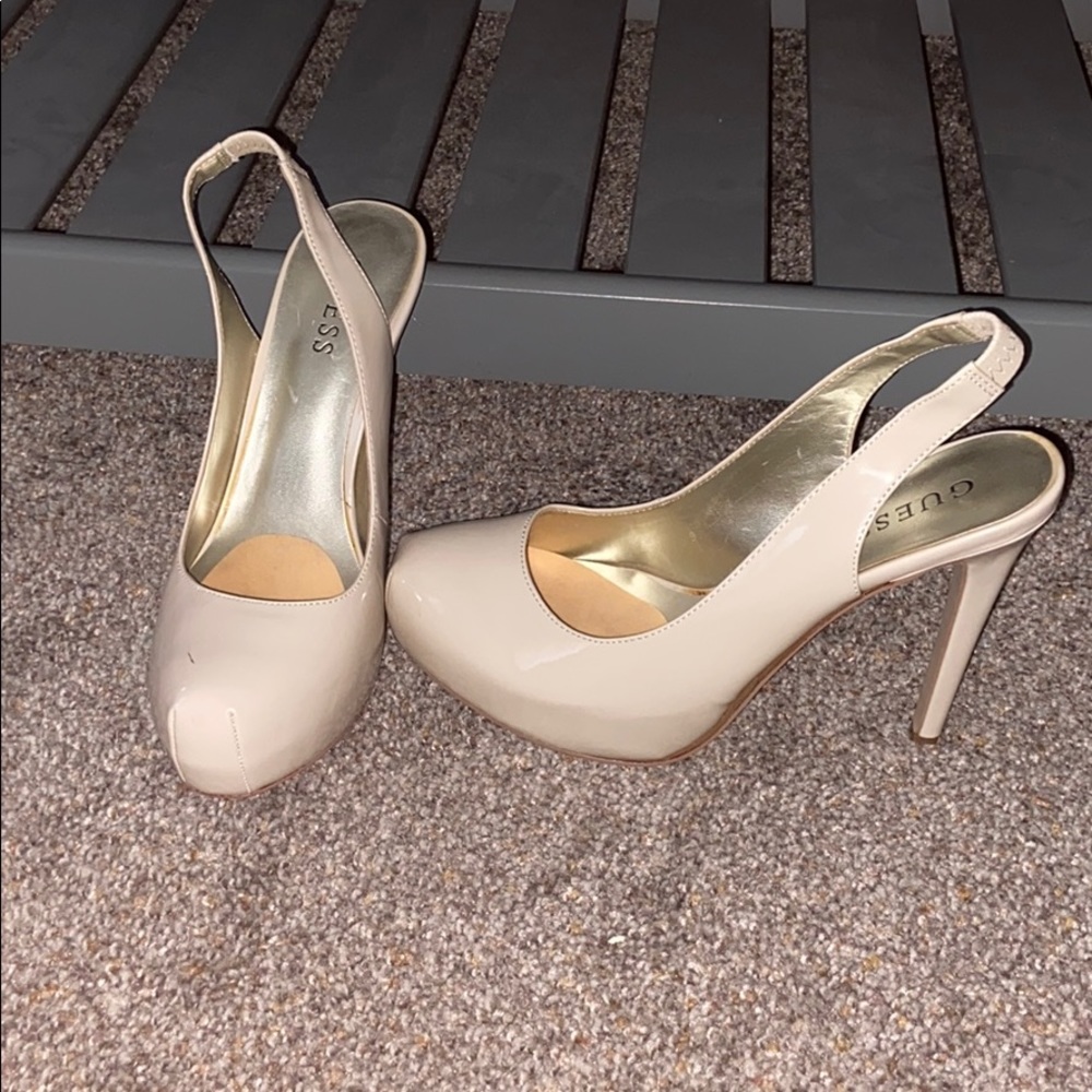 Guess Heels Nude